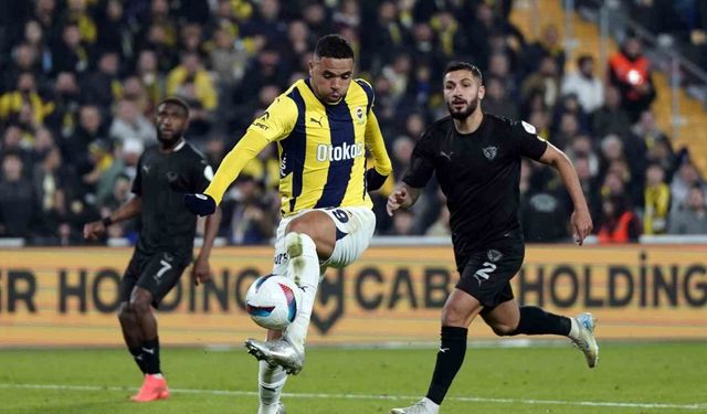 Trendyol Süper Lig: Fenerbahçe: 2 - Atakaş Hatayspor: 1 (Maç sonucu)