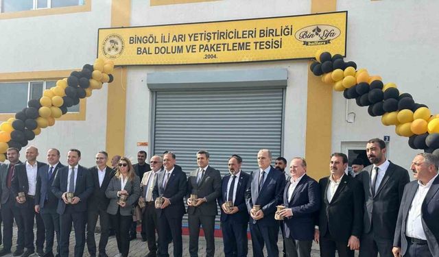AB’de coğrafi işaret alan Bingöl balının ilk dolumu gerçekleşti