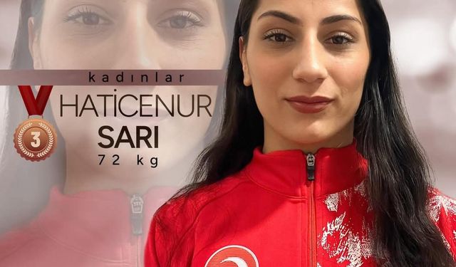Avrupa 3.’sü olan genç sporcunun hedefi dünya şampiyonası