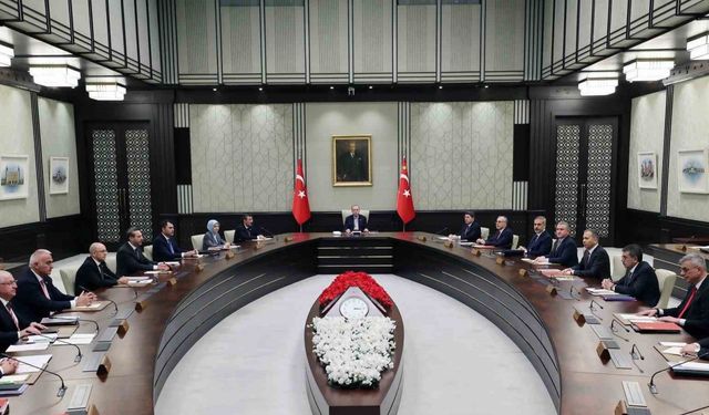 Cumhurbaşkanlığı Kabinesi, Cumhurbaşkanı Recep Tayyip Erdoğan başkanlığında Beştepe’de toplandı.