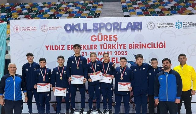 Denizlili güreşçilerden Türkiye Şampiyonluğu