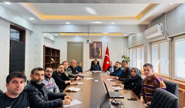 Kaymakam Adem Kaya eğitim ve kültür odaklı toplantılar gerçekleştirildi