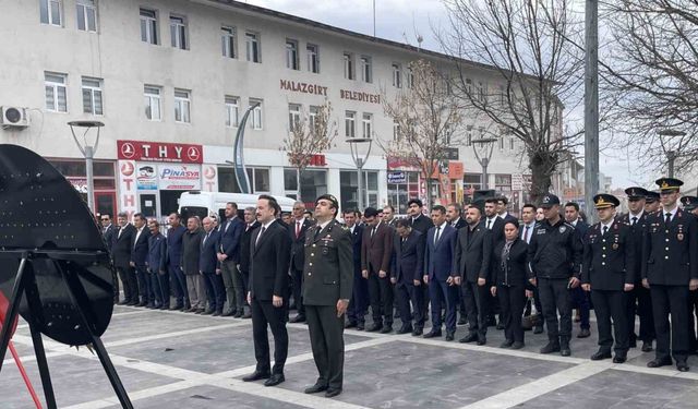 Malazgirt’te 18 Mart Şehitleri Anma Günü ve Çanakkale Zaferi’nin Yıldönümü