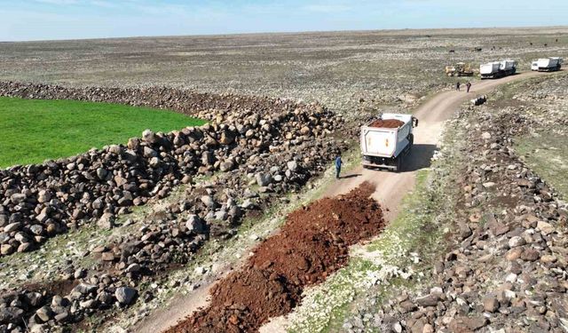 Viranşehir’in kırsal yol ağı iyileştiriliyor