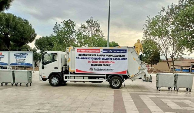 Büyükşehir’den Karacasu’ya destek