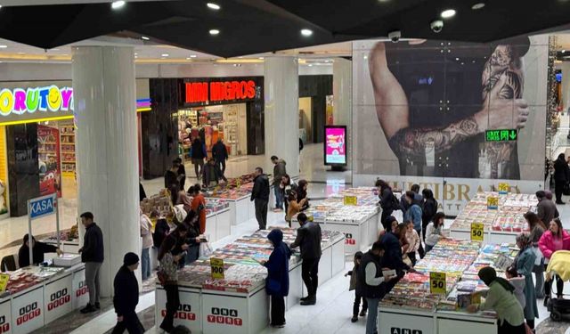 Mardian Mall’da kitap fuarı ziyaretçilerini bekliyor