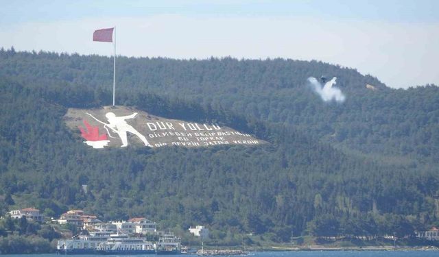 SOLOTÜRK 23 Nisan’da Çanakkale’de nefesleri kesti