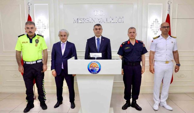 Vali Toros: "Mersin’de suçluların barınmasına asla izin vermeyeceğiz"