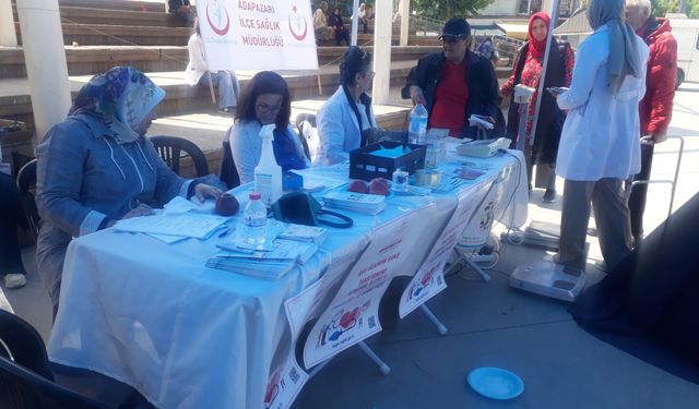Adapazarı İlçe Sağlık Müdürlüğü’nden anlamlı etkinlik