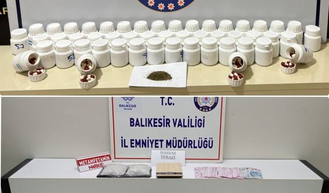 Balıkesir’de zehir tacirlerine geçit yok