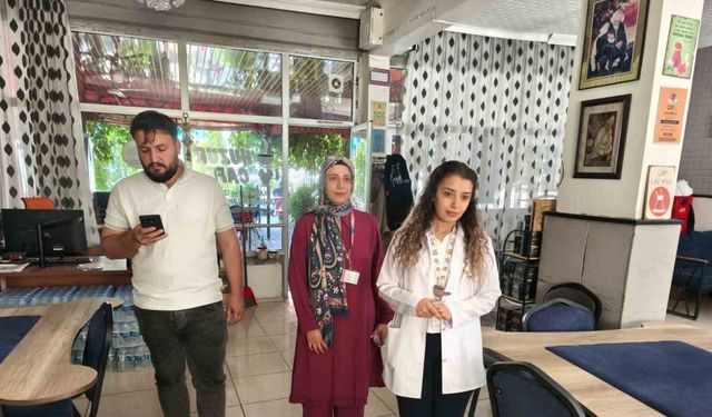 Çemişgezek’te kapalı alanlarda sigara denetimi yapıldı