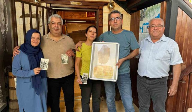 Restorasyon sırasında briketin içinden çıkan asker mektubu duygulandırdı