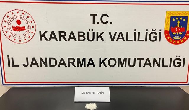 Uyuşturucu operasyonunda 8,13 gram metamfetamin ele geçirildi