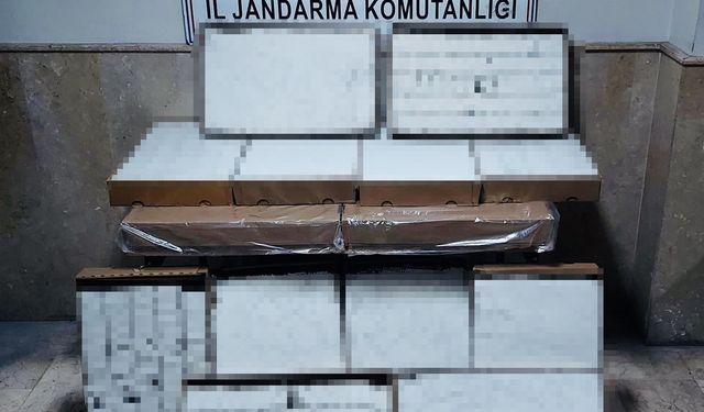 Yolcu otobüsünde 87 bin dolu makaron ele geçirildi
