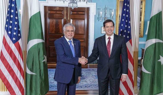ABD Dışişleri Bakanı Rubio, Pakistanlı mevkidaşı Dar ile bir araya geldi