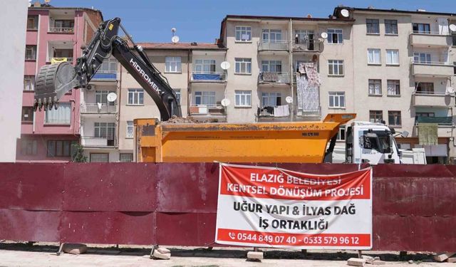 Elazığ’da Kentsel Dönüşüm Projesinde ilk temel atılıyor