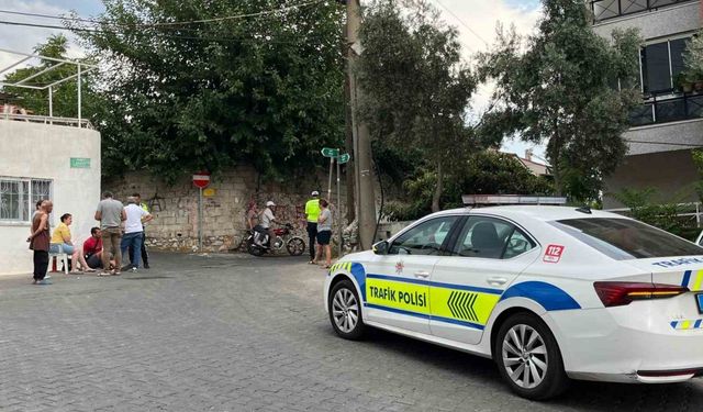 Menteşe’de otomobil ile motosiklet çarpıştı: 2 yaralı