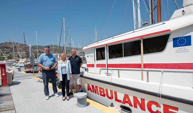 Muğla’nın kadın İl Sağlık Müdürü eksikleri yerinde tespit ediyor