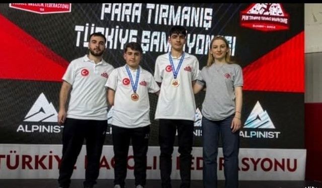 Güroymaklı sporcudan büyük başarı