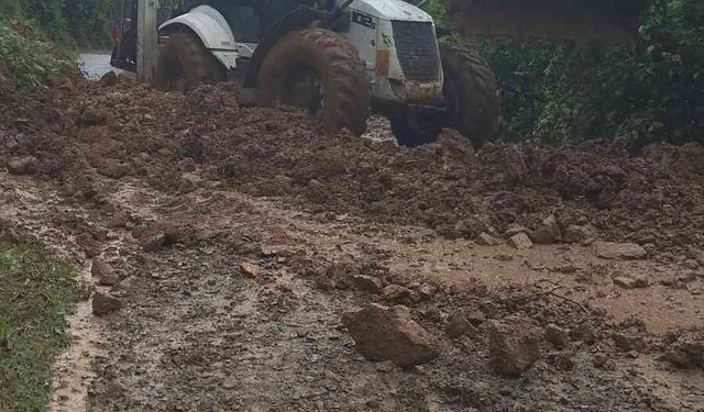 Artvin'de sağanak taşkınlara neden oldu