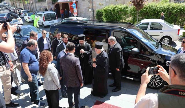 Fener Rum Patriği Bartholomeos Nevşehir'de temaslarda bulundu