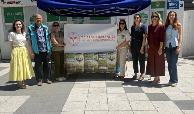 Kırklareli'nde 'Hareket Yaşını Öğren, Sağlıklı Yaşa' etkinliği düzenlendi