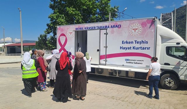 Sakarya'da kanser tarama hizmeti vatandaşların ayağına götürülüyor