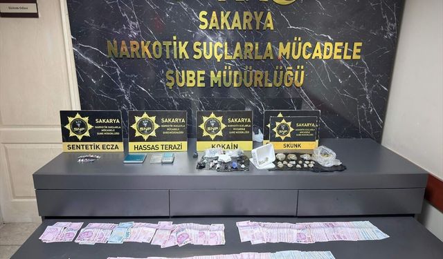 Sakarya'da uyuşturucu operasyonunda 2 şüpheli tutuklandı