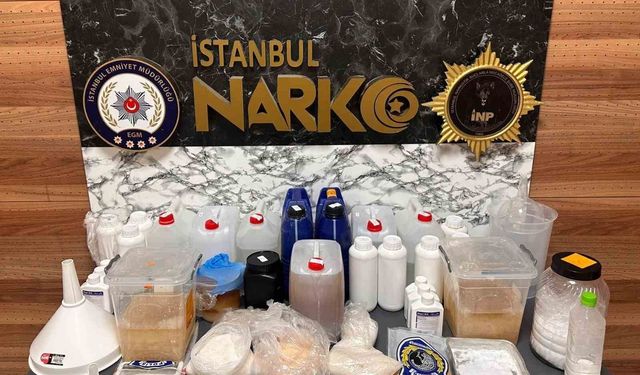 İstanbul'da uyuşturucu operasyonu: 30 kilo metamfetamin ele geçirildi