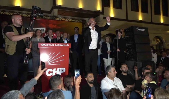 Özgür Özel: 'Ne bölünmenin, ne kavganın peşindeyiz'