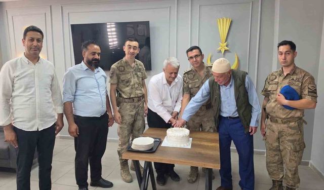 Şehit babaları jandarmanın kuruluş yıl dönümünü unutmadı