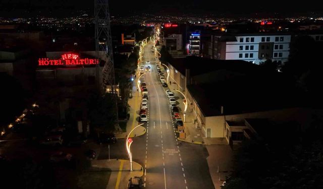 Şehit Ergün Köncü Caddesi modern görünüme kavuştu