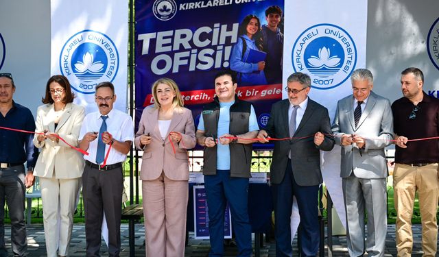 Kırklareli Üniversitesi YKS Tercih Ofisi açıldı