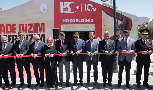 15 Temmuz'un hafızası Kütahya Zafer Meydanı'nda yaşatılıyor