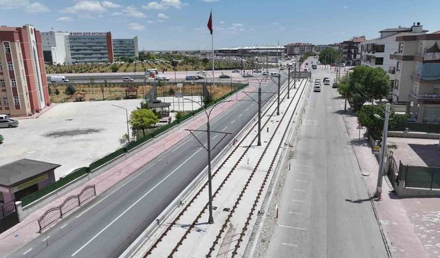 Başkan Altay: 'Adliye-Şehir Hastanesi tramvay uzatma hattında test sürüşleri öncesi son aşamaya geldik'