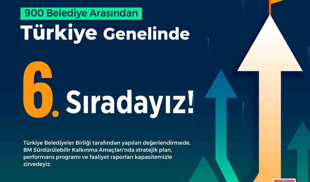 Başkan Boltaç: 'Türkiye 6'ncısı olmak kurumsal kapasitemizin göstergesi'