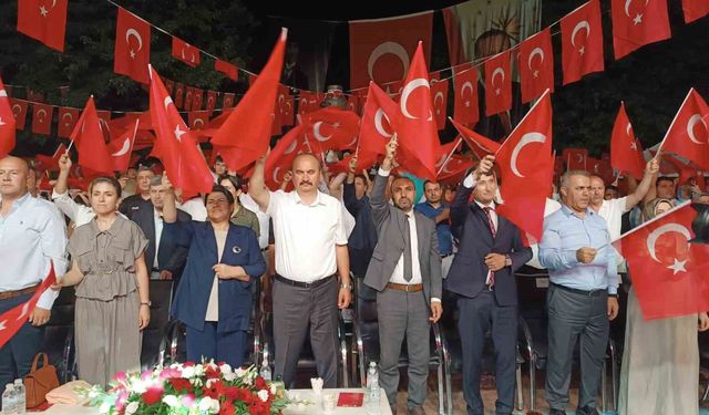 Batman'da '15 Temmuz Demokrasi ve Milli Birlik Günü' etkinlikleri