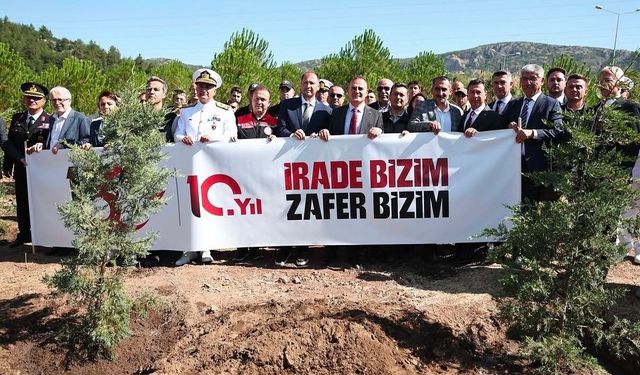 Muğla'da 15 Temmuz Demokrasi ve Milli Birlik Günü kapsamında etkinlikler düzenlendi