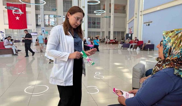 Muğla'da kansere karşı güçlü iş birliği: 'Hastanede farkındalık standı kuruldu'