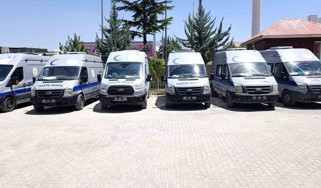 Van Sağlık Müdürlüğü'nün hasta nakil filosu yenilendi