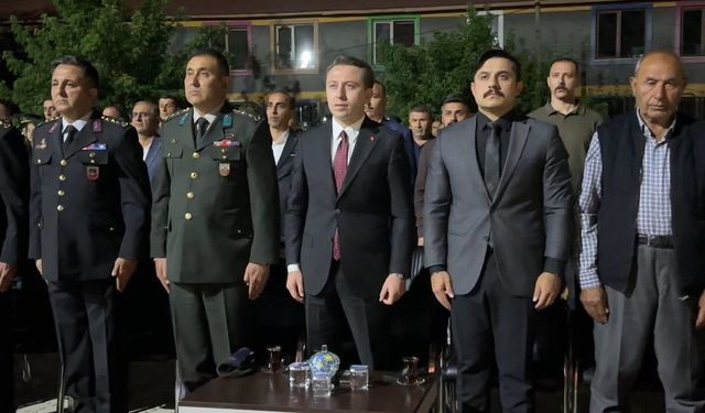 Yüksekova'da 15 Temmuz Demokrasi ve Milli Birlik Günü programı