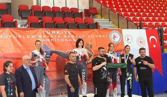 Eskişehir'de 1 gümüş, 2 bronz