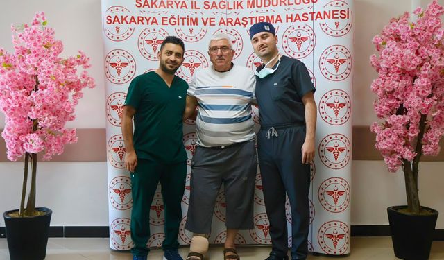 SEAH’da mikrocerrahiyle bacağı amputasyondan kurtarıldı