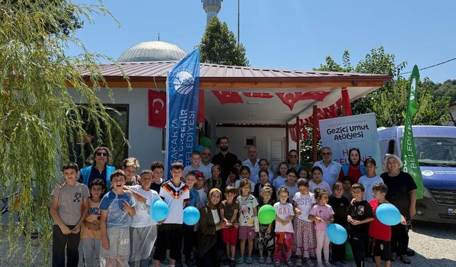Gezici Umut Atölyesi yaz boyunca mahalle mahalle dolaştı, 1000 özel bireye ulaştı