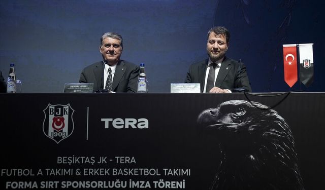 Beşiktaş Kulübü, Tera Yatırım Holding ile sponsorluk anlaşması imzaladı