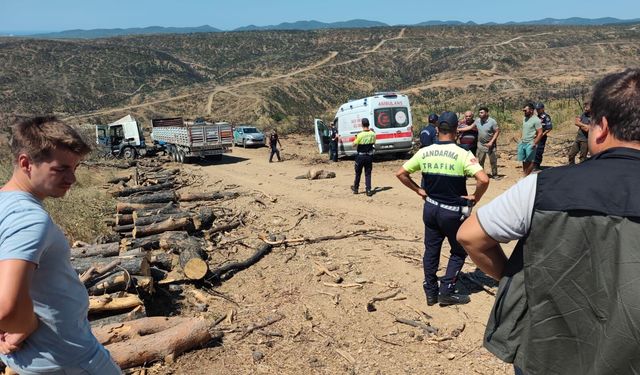 Çanakkale'de tırın dorsesinin altında kalan sürücü öldü
