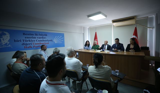 CHP Genel Başkan Yardımcısı Kaya, Çanakkale'de konuştu: