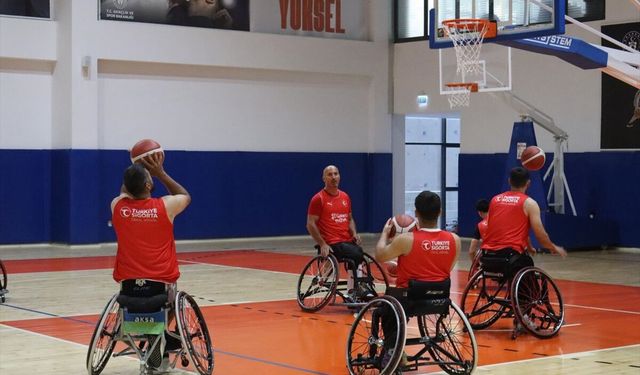Türkiye Tekerlekli Sandalye Basketbol A Milli Takımı, Çanakkale'de kampa girdi