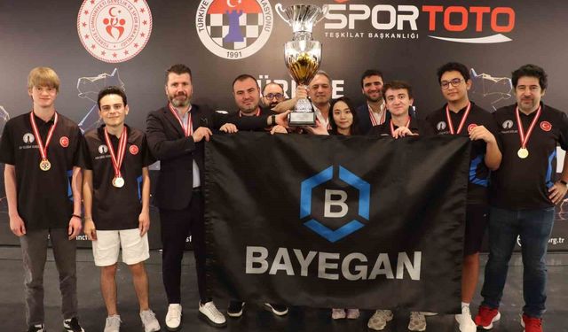 Bayegan Pendik Satranç Spor Kulübü, Türkiye Satranç Süper Ligi'nde üst üste üçüncü kez şampiyon