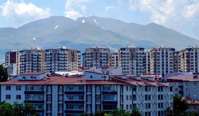 Erzurum'da Temmuz ayında 820 konut satıldı